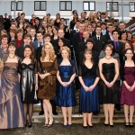 Die Abiturientia 2010 beim Shooting auf der "Klostertreppe".